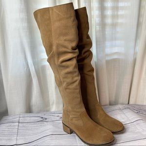 Matisse Cabriolet Tall Suede Tan Boots